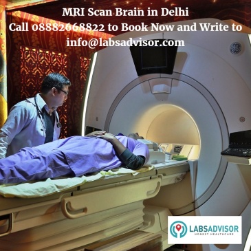 MRI Scan Brain Cost in Delhi