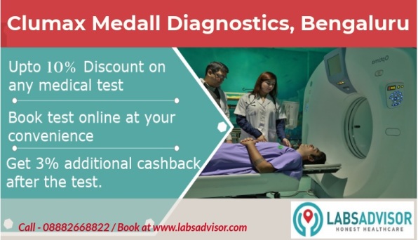 Discount at Clumax Diagnostics, Bangalore