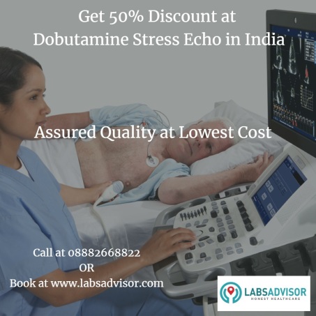 Get 50% Discount on Dobutamine Stress Echo Test in India