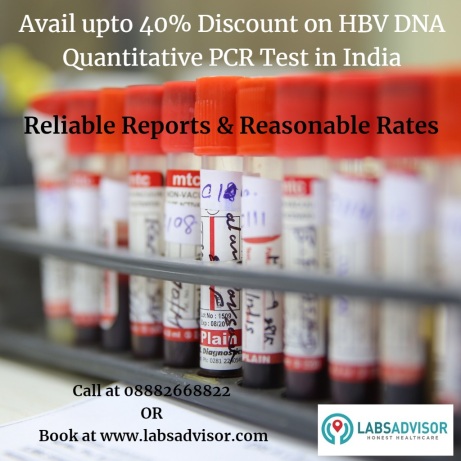 Cost of HBV DNA Quantitative PCR Test in India